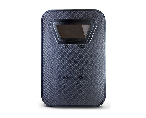 The United Shield International MXV Shield is a level IIIA rated ballistic shield with 24x36 of coverage and a viewport.